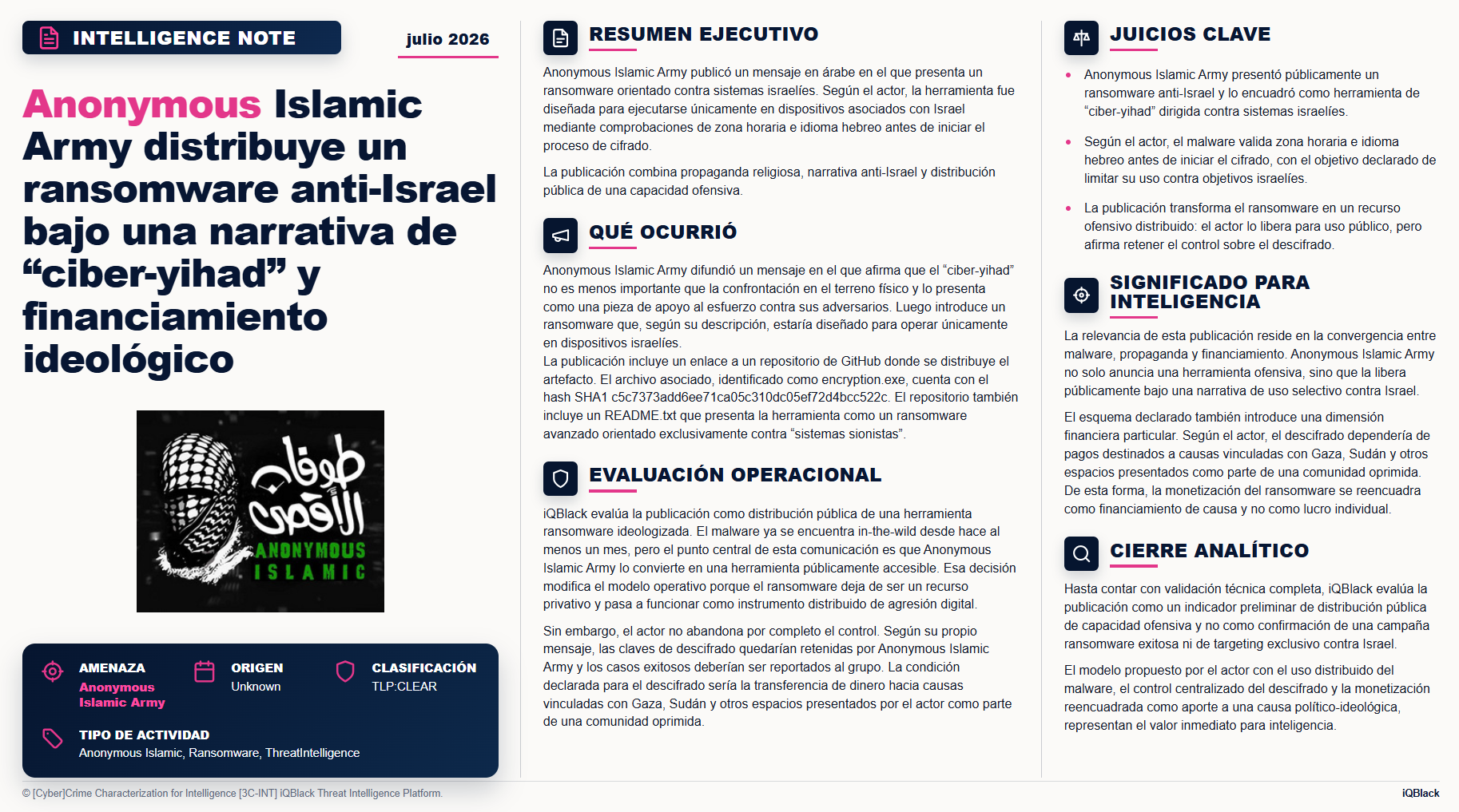 Descargar flash de inteligencia en PDF