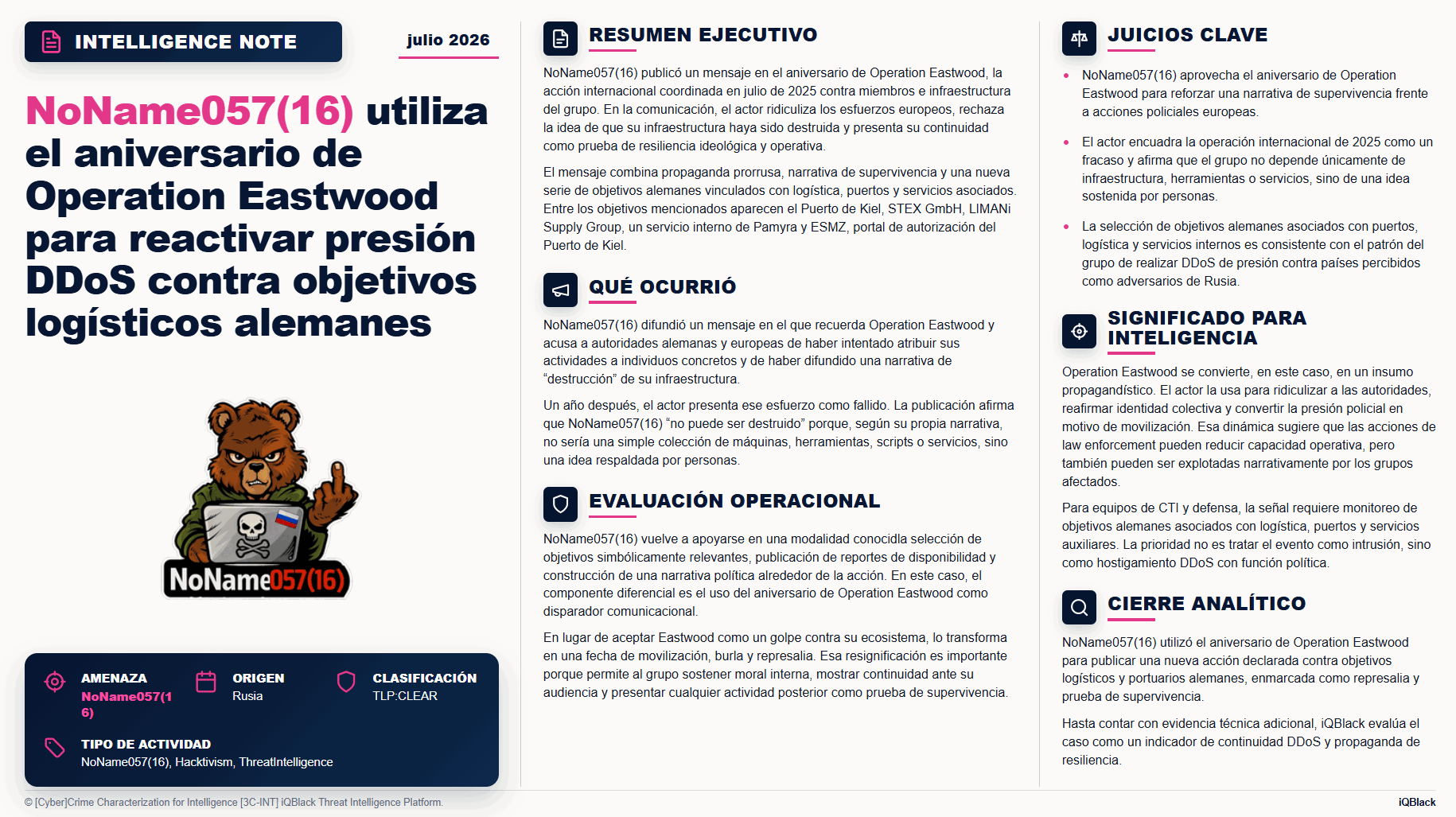 Descargar flash de inteligencia en PDF