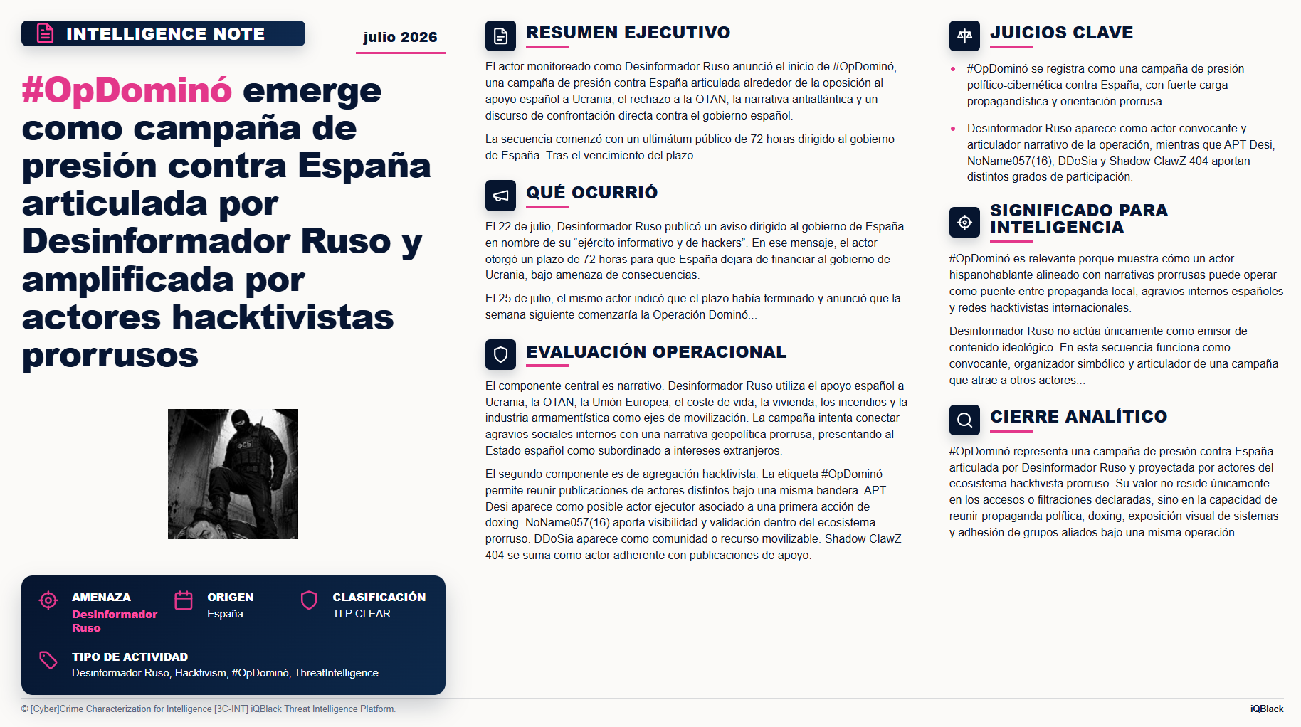 Descargar flash de inteligencia en PDF
