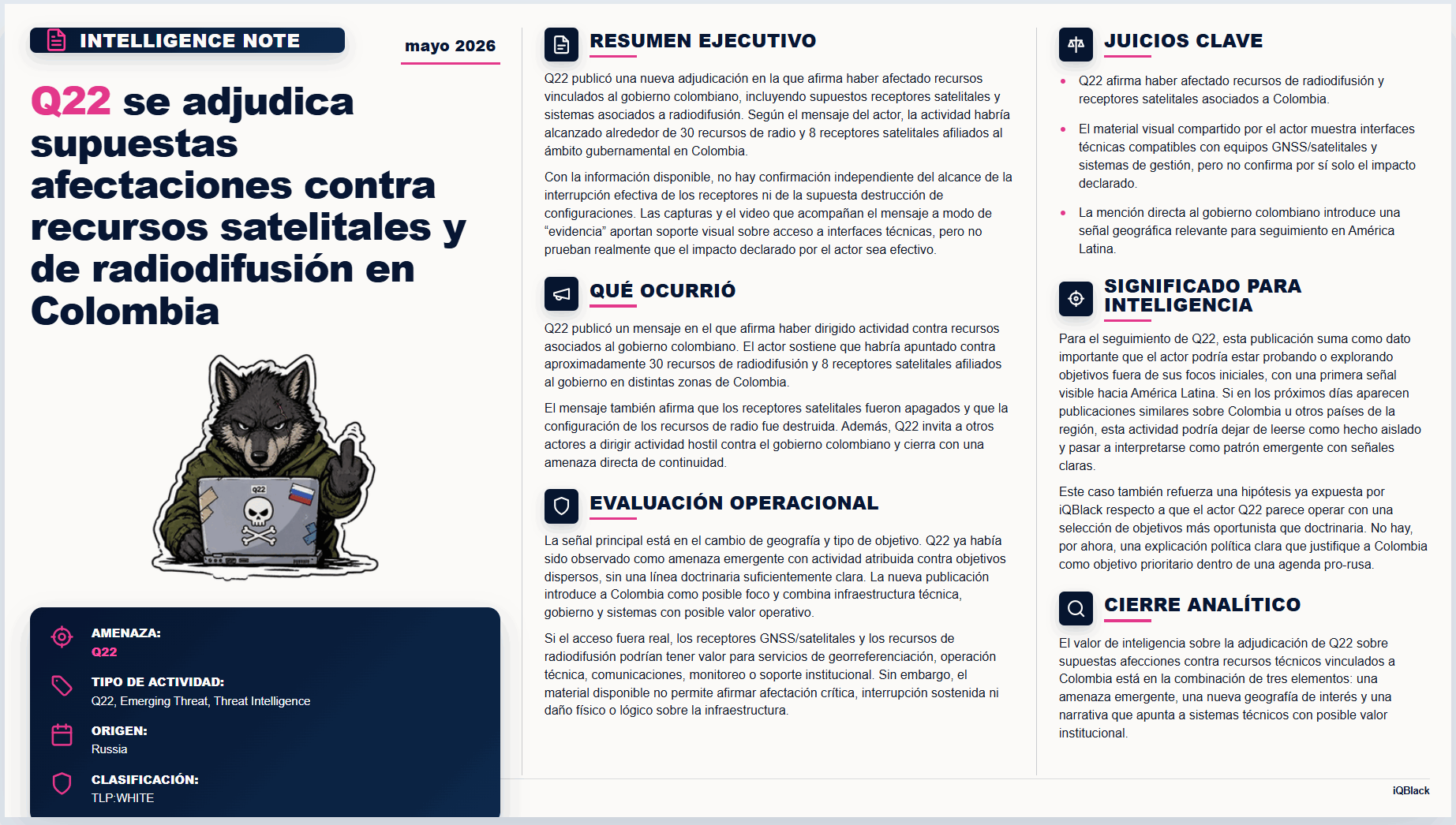 Descargar flash de inteligencia en PDF
